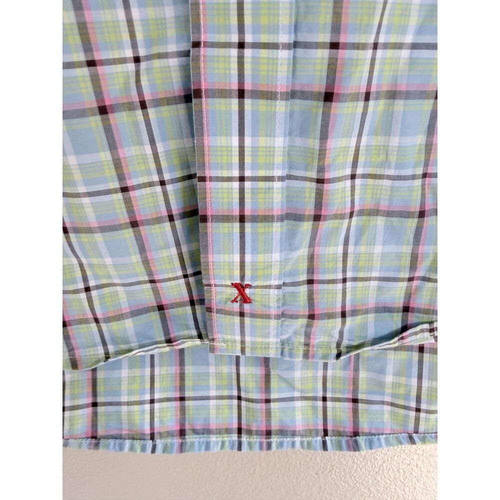 Robert Graham Button Up Shirt Men's Large Plaid Knowledge Wisdom Truth Patch - Picture 7 of 9